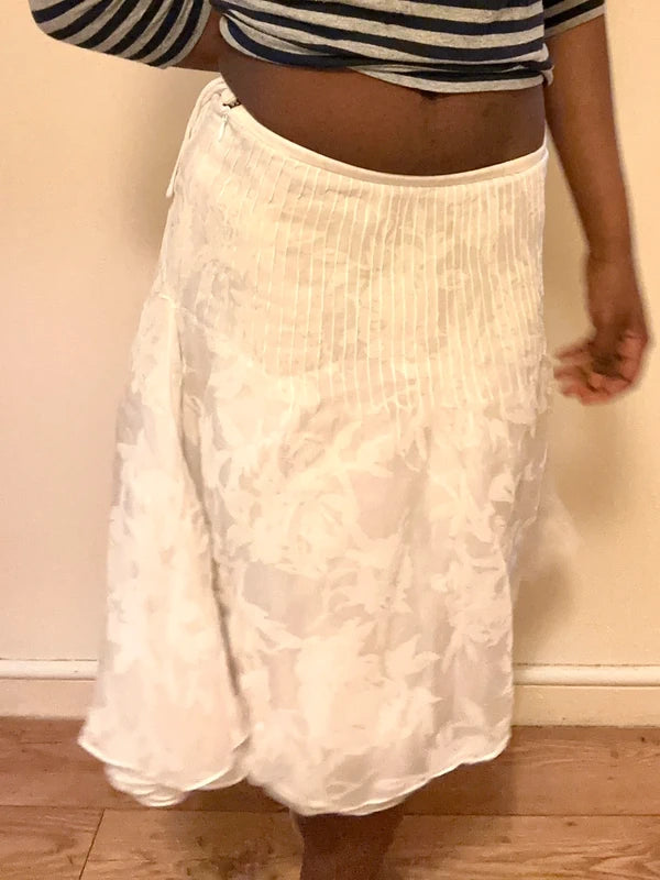 ralph lauren midi skirt vintage 2000s